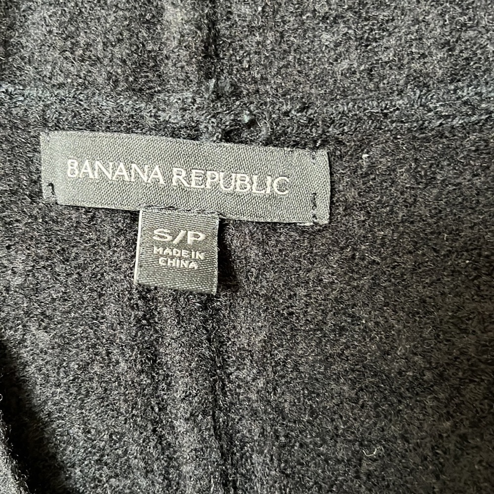 Banana Republic Sz s merino wool black cardigan - Picture 2 of 7
